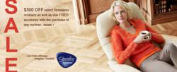 Stressless April Promotion--Free Accessory and $300 Off Sunrise